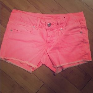 American Eagle Denim cut off shorts